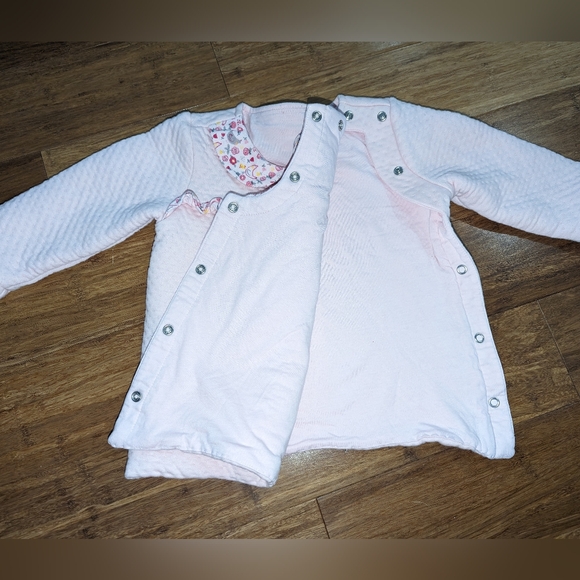 Yeehoo baby girls easy sweater. Snaps at the side. - Picture 4 of 4